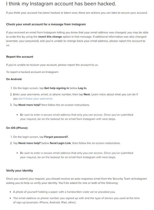 images What To Do If Instagram Is Hacked instagram hacked here s what you need