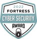 2022 Fortress Cyber Security Award seal