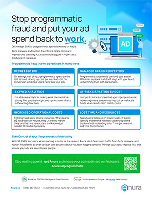 Programmatic Fraud one pager cover