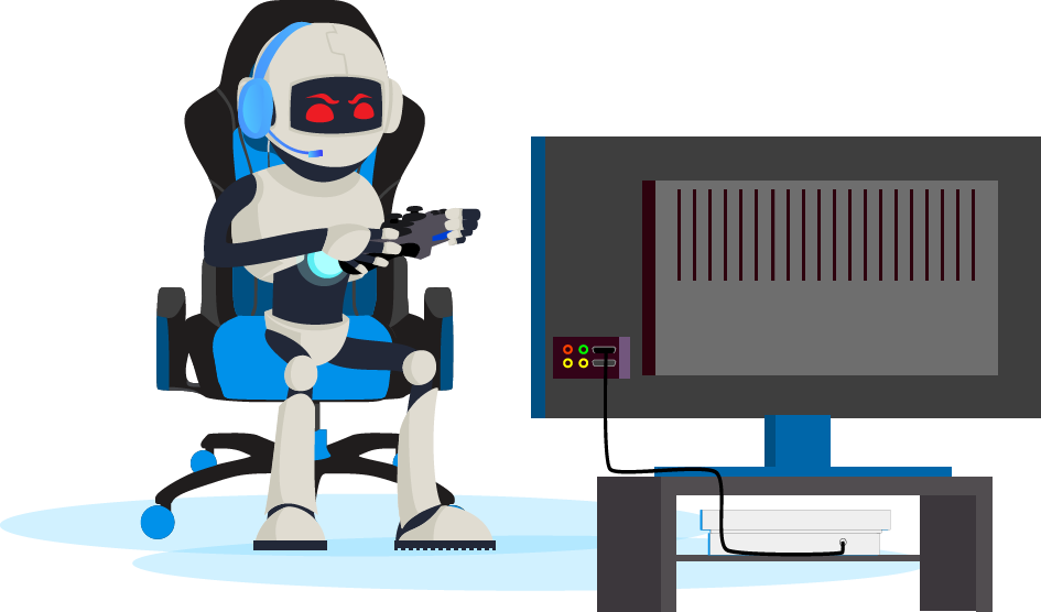 Bot sitting and Gaming 