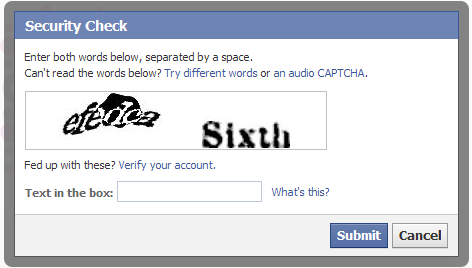 CAPTCHA - click fraud