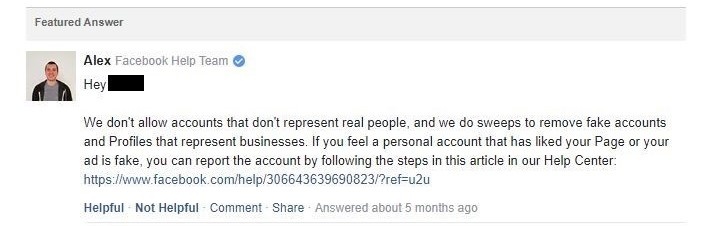 facebook fake accounts
