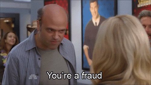 You're a fraud GIF