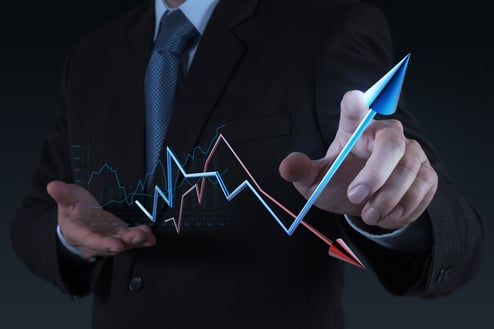 businessman hand working with new modern computer and business strategy as concept-1