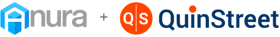 Anura + Quinstreet logos
