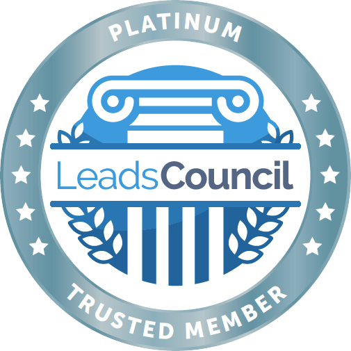 Leads Council Platinum Trusted Member seal