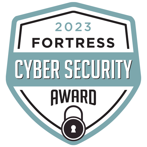 2023 Fortress Cyber Security Award seal