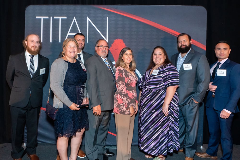 Titan awards ceremony