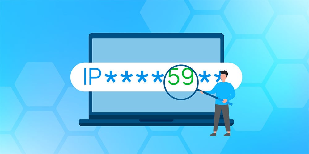 IP Masking on a laptop