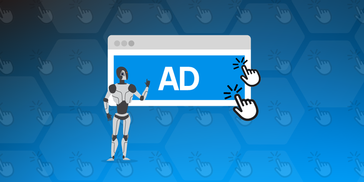 robot spamming clicks on ad