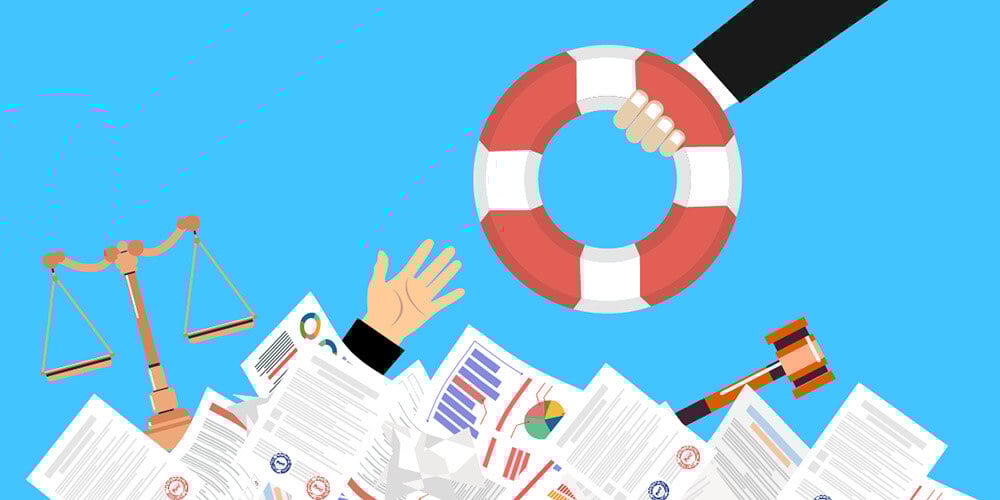 Marketer reaching for the life ring
