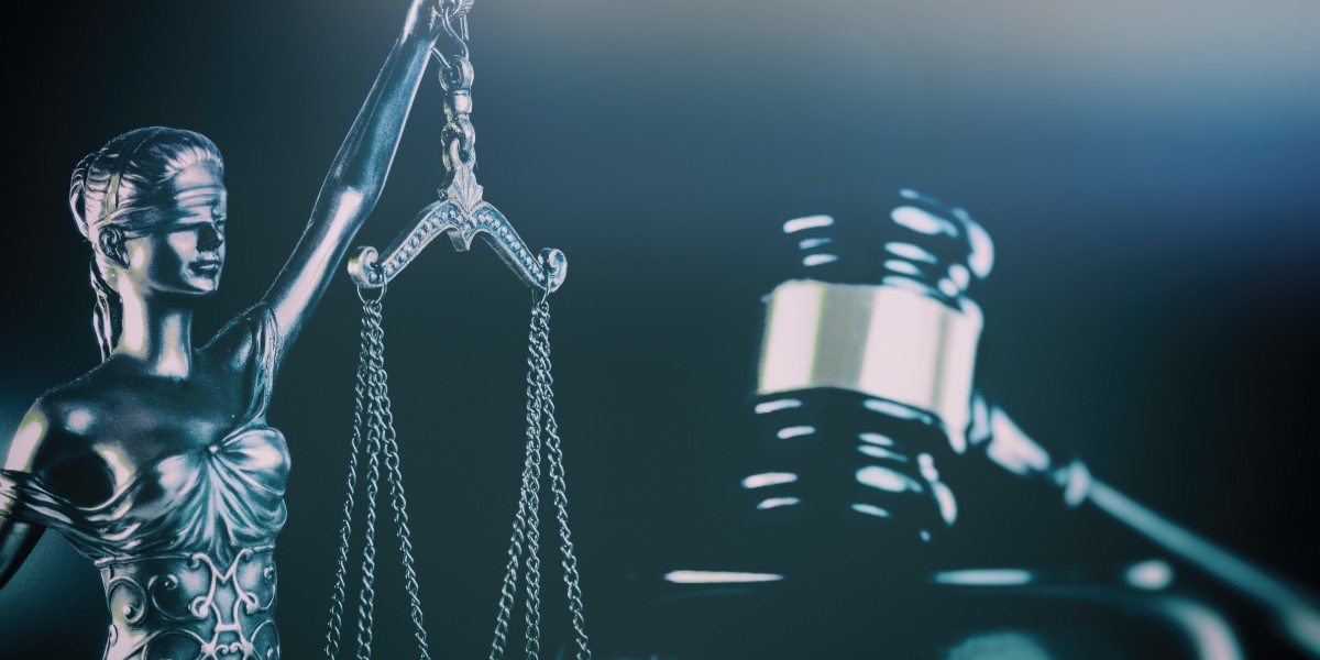 Gavel and scales of justice