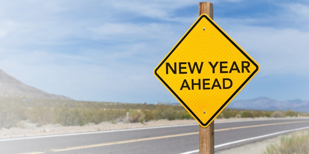new year ahead warning sign