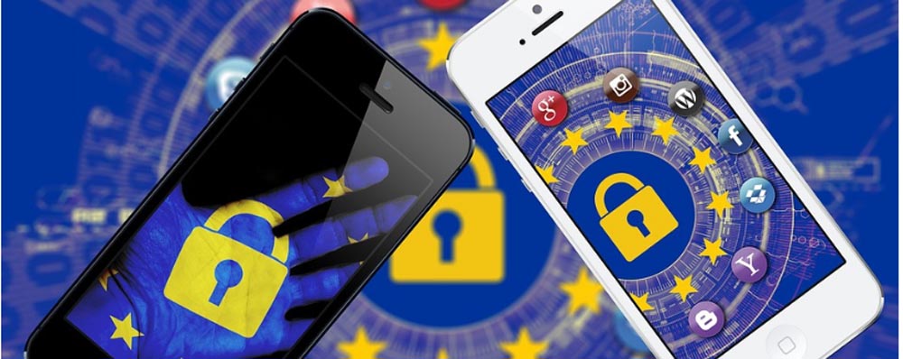 cellphone with images of locks